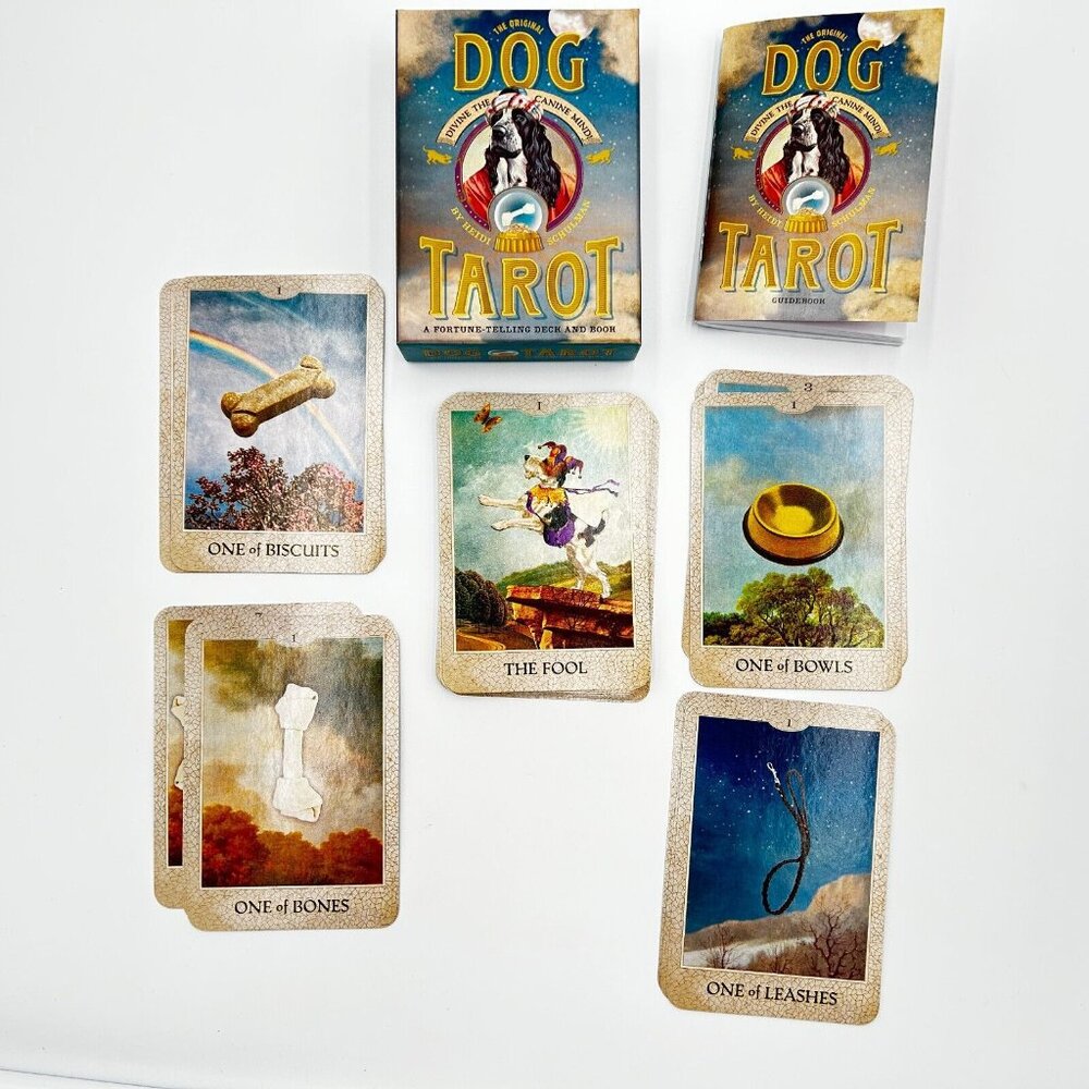 The ORIGINAL DOG TAROT Cards Fortune Telling Deck and Book
